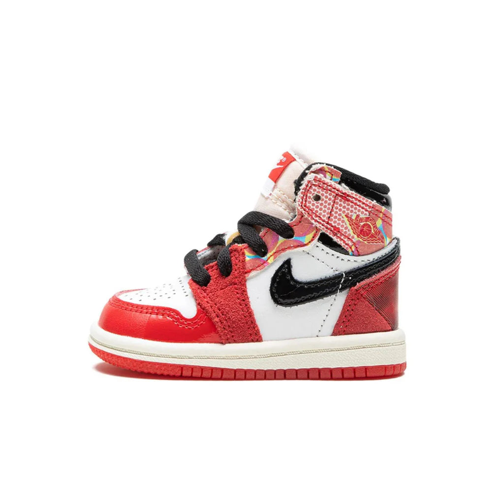 Jordan 1 Retro High OG Spider Man Across the Spider Verse Toddler Sneaker Plug India