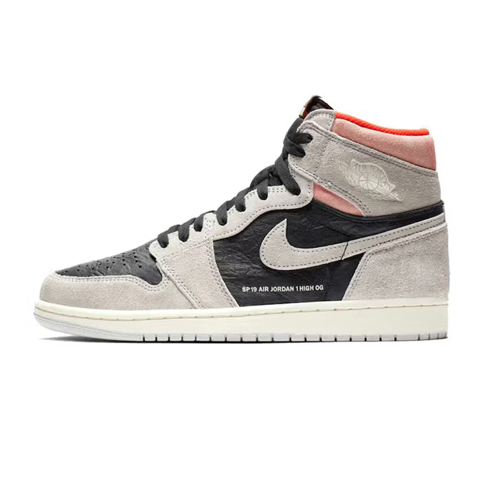 Air jordan 1 retro high hot sale grey black