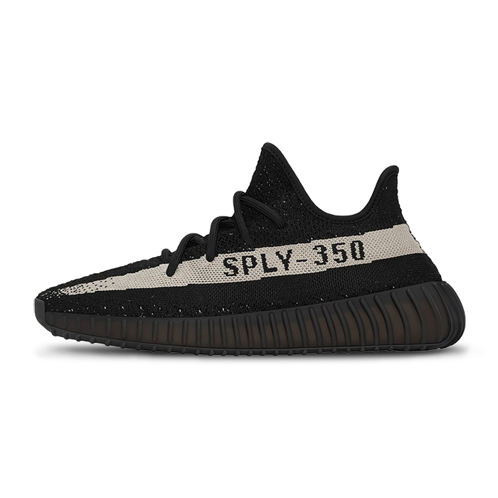 Adidas Yeezy Boost 350 V2 Core Black White Sneaker Plug India