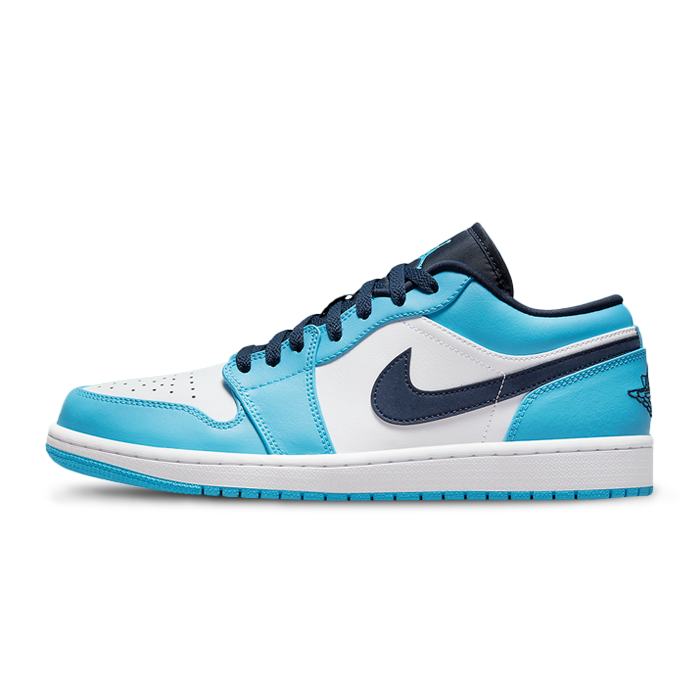 Jordan 1 top obsidian low